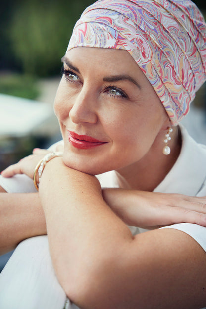Yoga Turban I Energetic Flowers I Christine Headwear