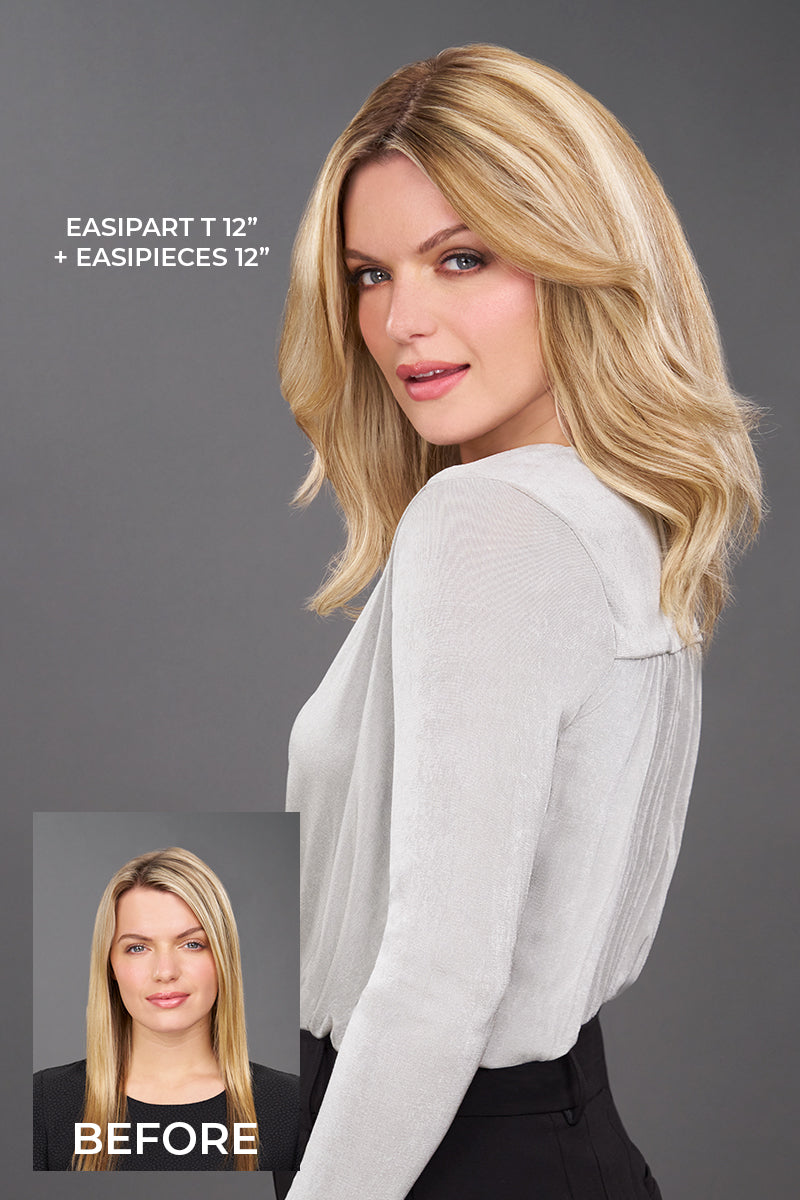 EasiPart T Human Hair - 12" I Jon Renau