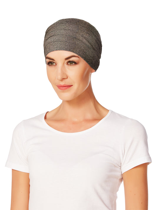 HocYoga Turban I Warm Brown Melange I Christine Headwear