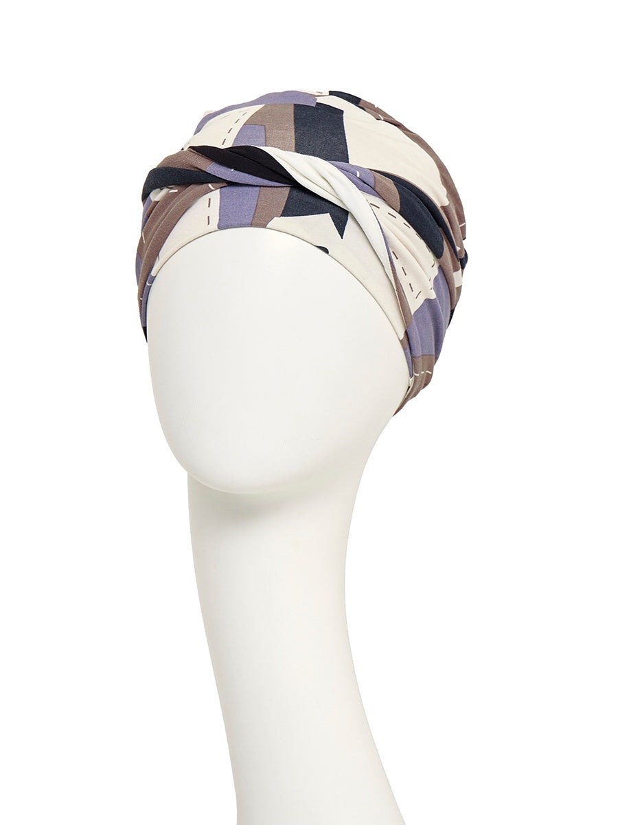 Shakti Turban I Autumn Sculptures I Christine Headwear