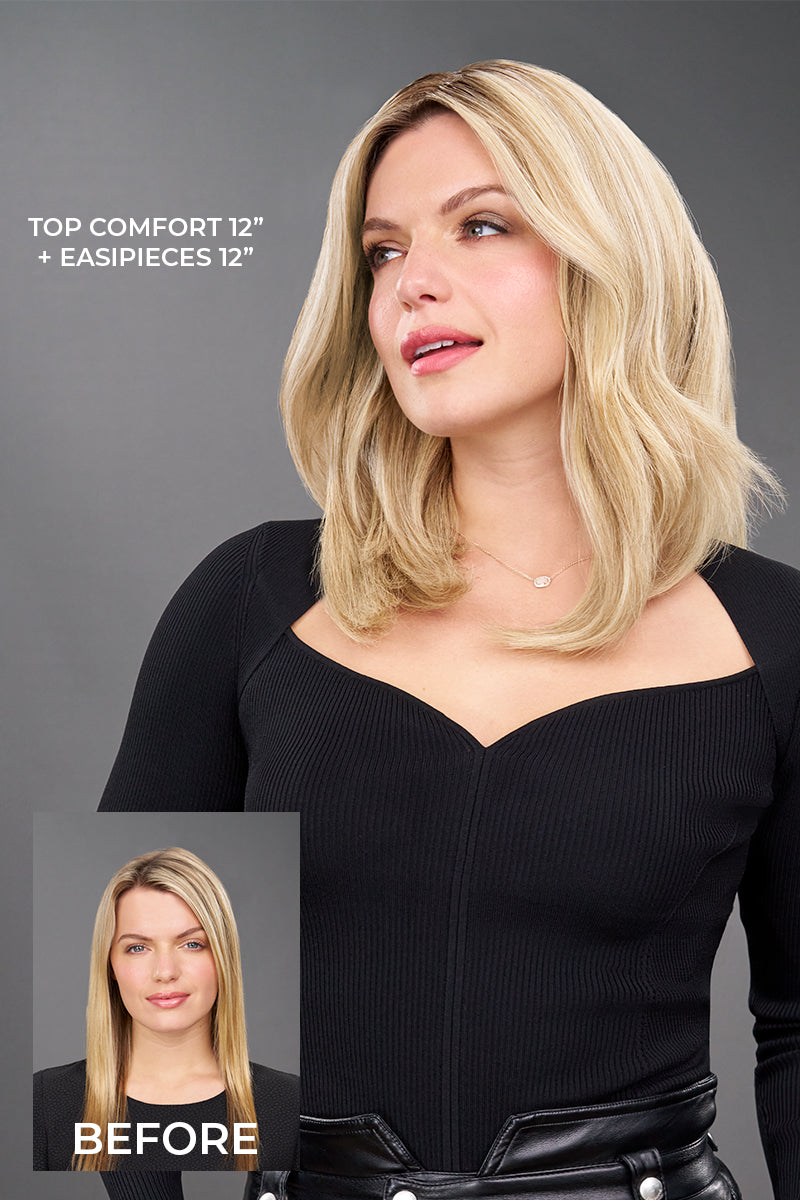 Top Comfort Human Hair - 12" I Jon Renau