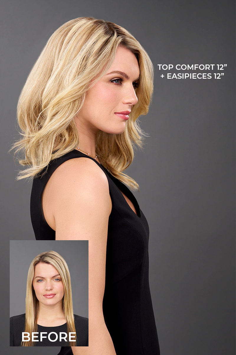 Top Flex Human Hair - 12" I Jon Renau