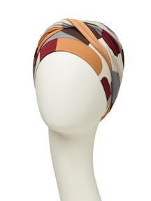 Shakti Turban I Caramel Graphics - Christine Headwear