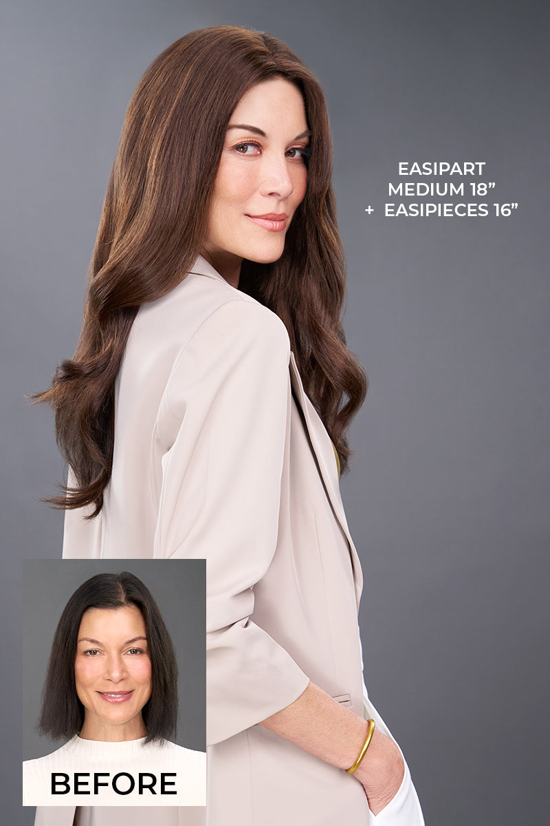 EasiPart Medium Human Hair - 18" I Jon Renau